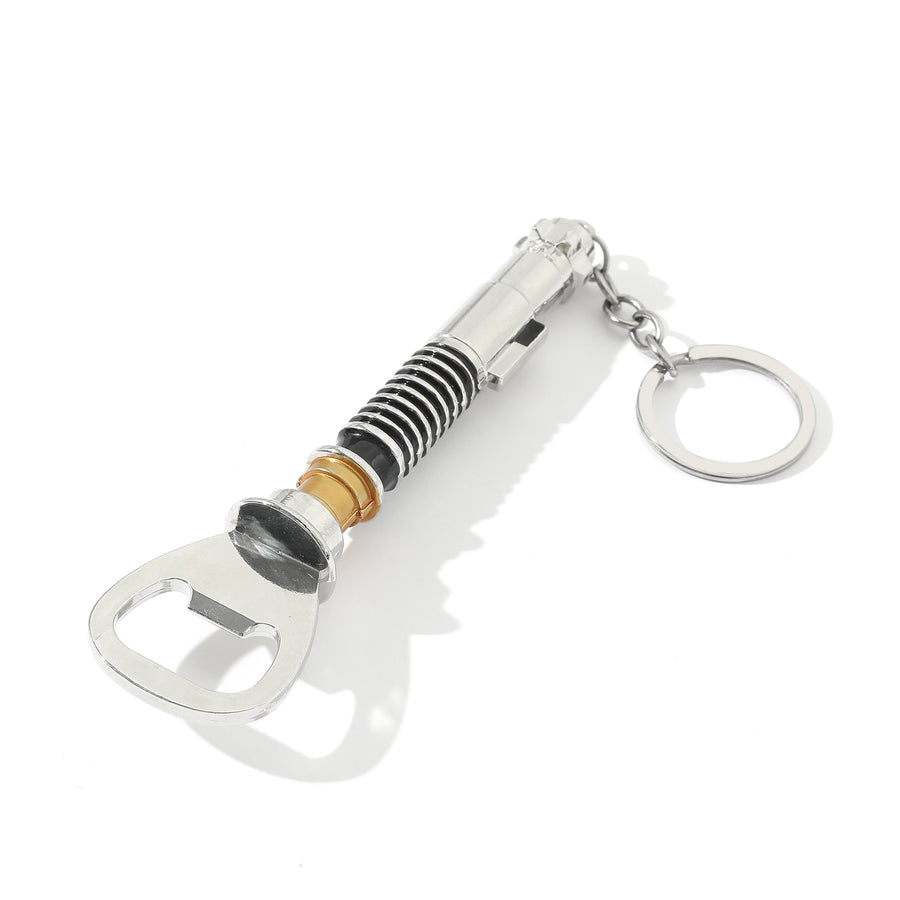 Star Wars Bottle Opener Keychain Modelled on Luke's Lightsaber From Return of the Jedi Metal Bar Cap Beer Opener Tool