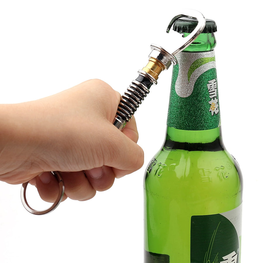 Star Wars Bottle Opener Keychain Modelled on Luke's Lightsaber From Return of the Jedi Metal Bar Cap Beer Opener Tool